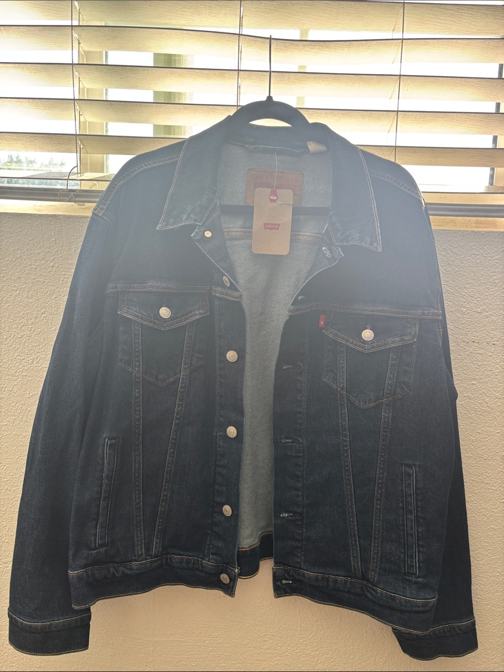 Levi's Men's Dark Indigo Denim Jacket